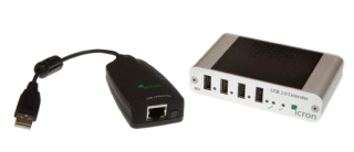 ICRON USB Extender über Cat5 und Glasfaserleitungen