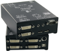 DVI-D/USB CAT5 Extender mit Audio/Seriell