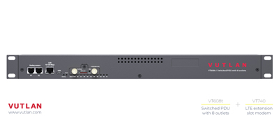 Vutlan VT608t - 8-Port PDU